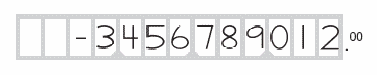 filled-in examples